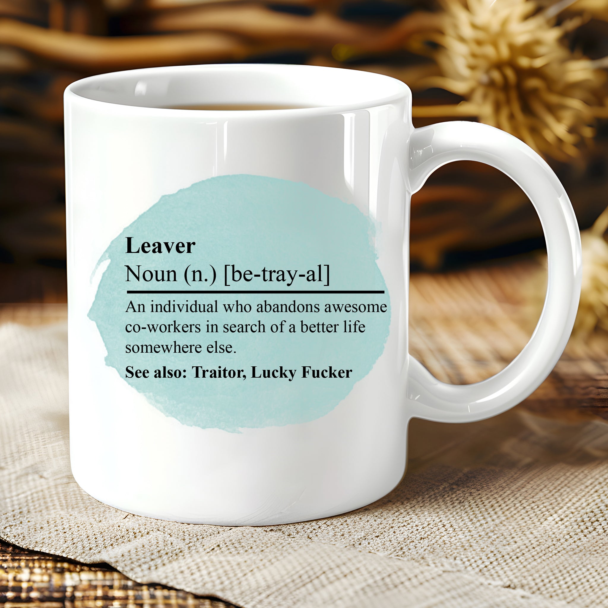 Noun - Leaver