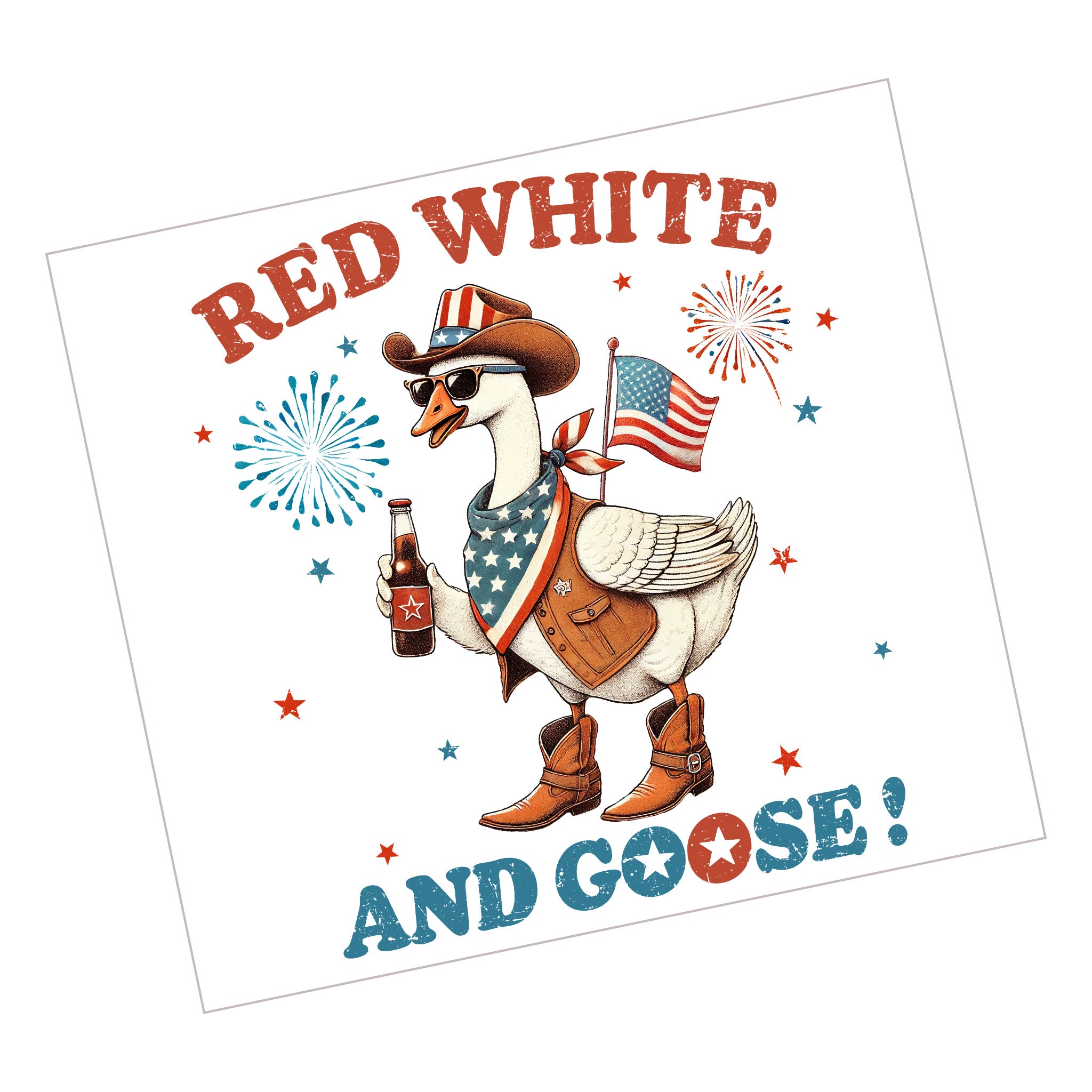 Red, White & Goose