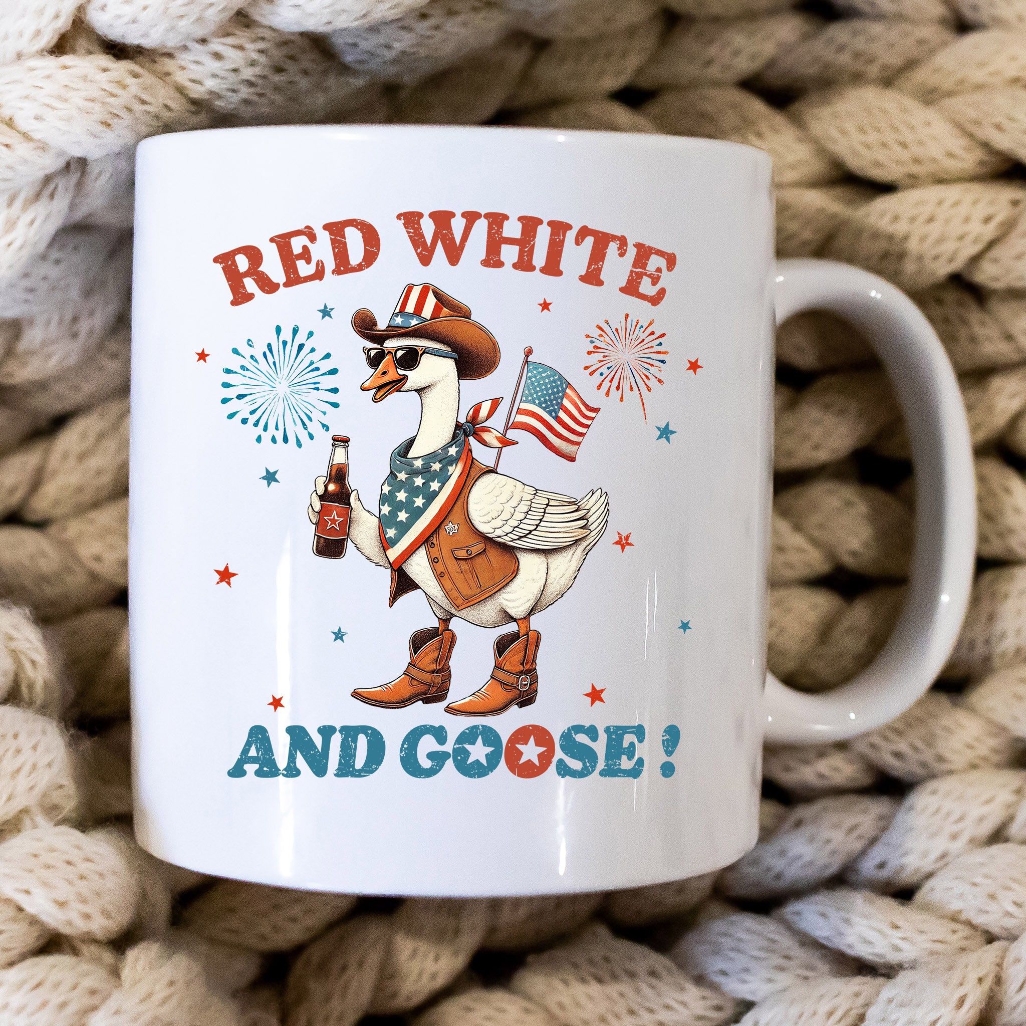 Red, White & Goose