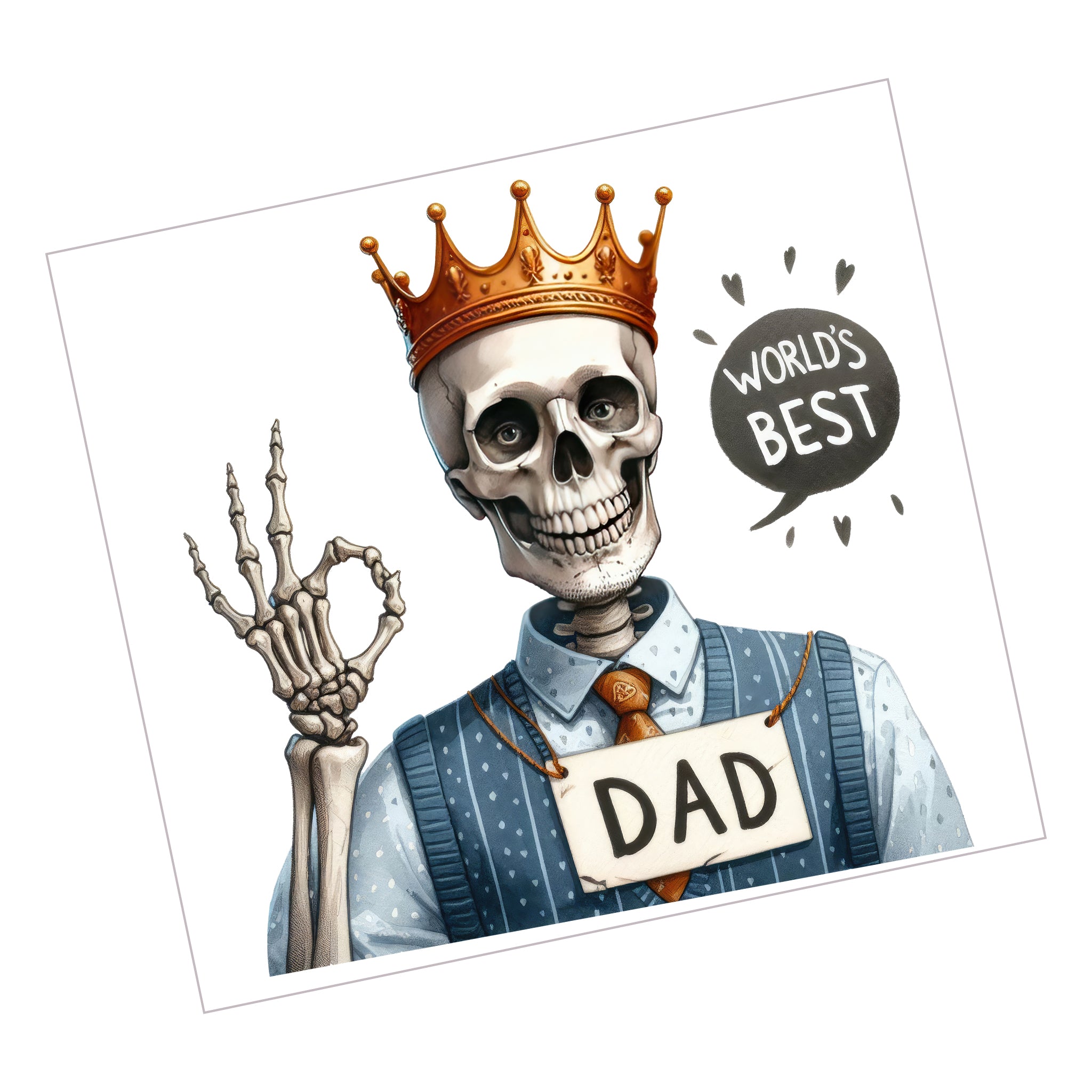 Skeleton Best Dad