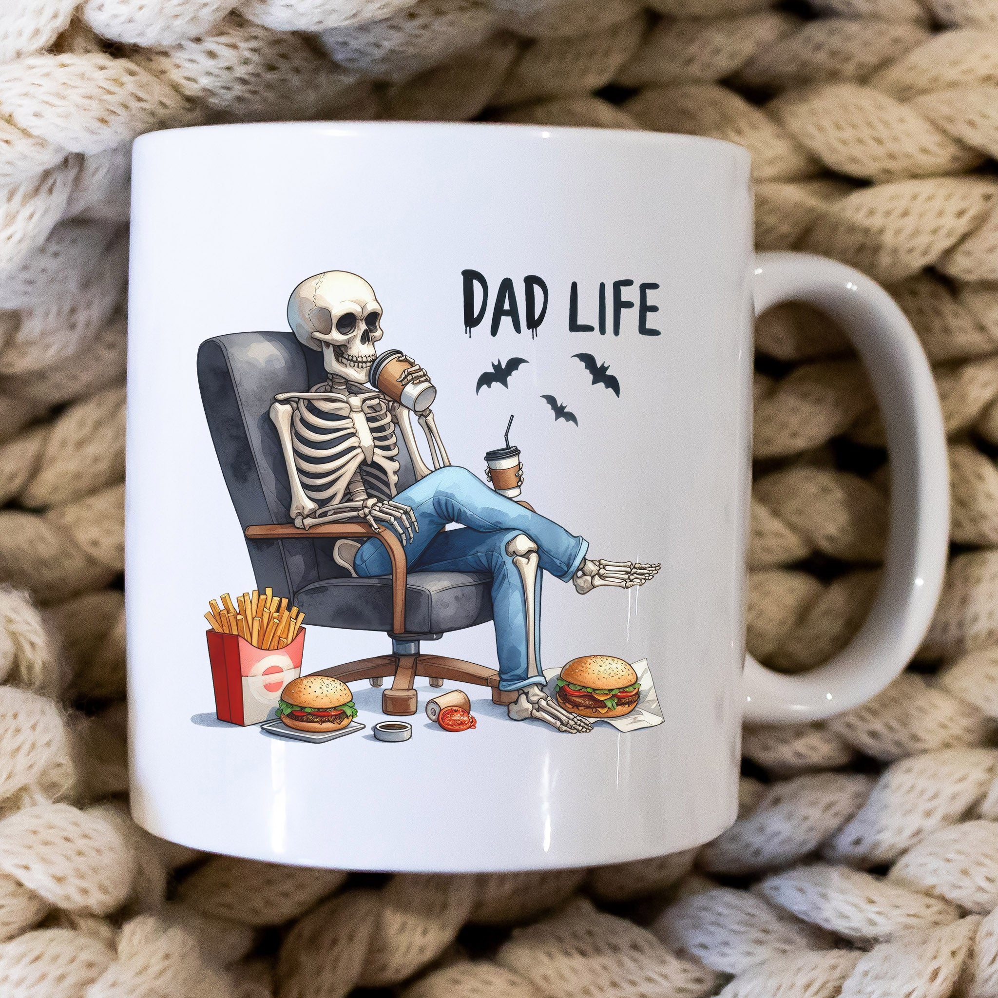 Skeleton Dad's Life