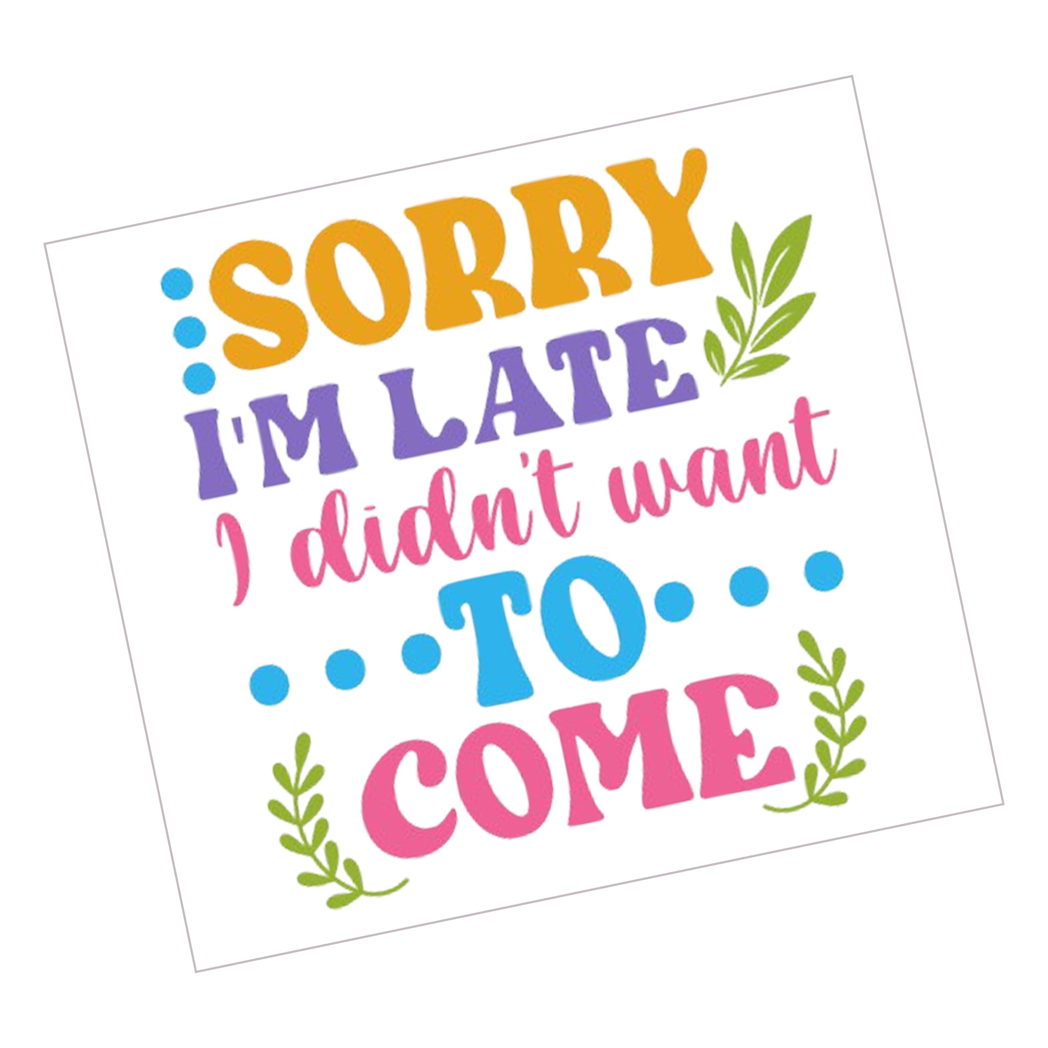 Sorry