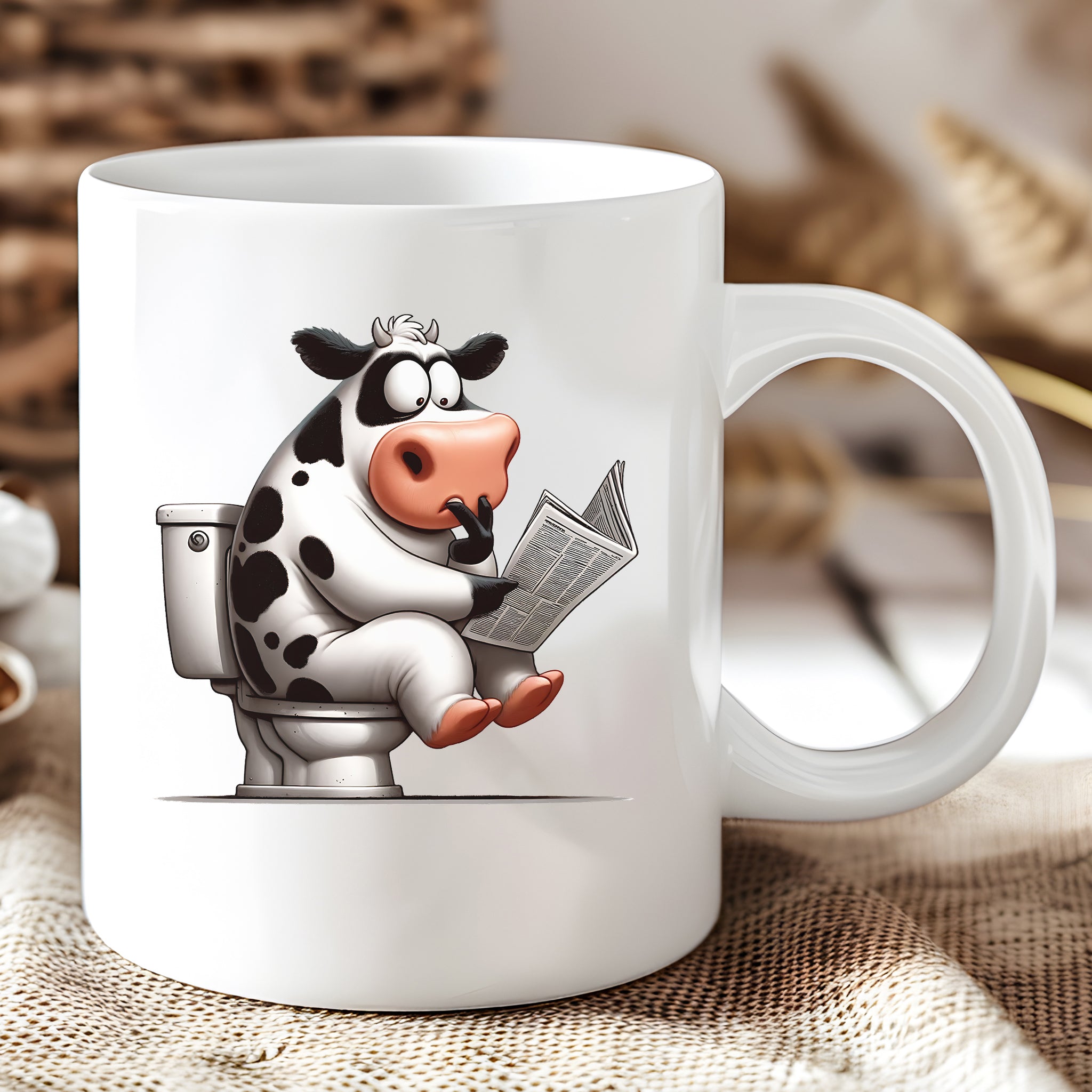 Toilet Cow