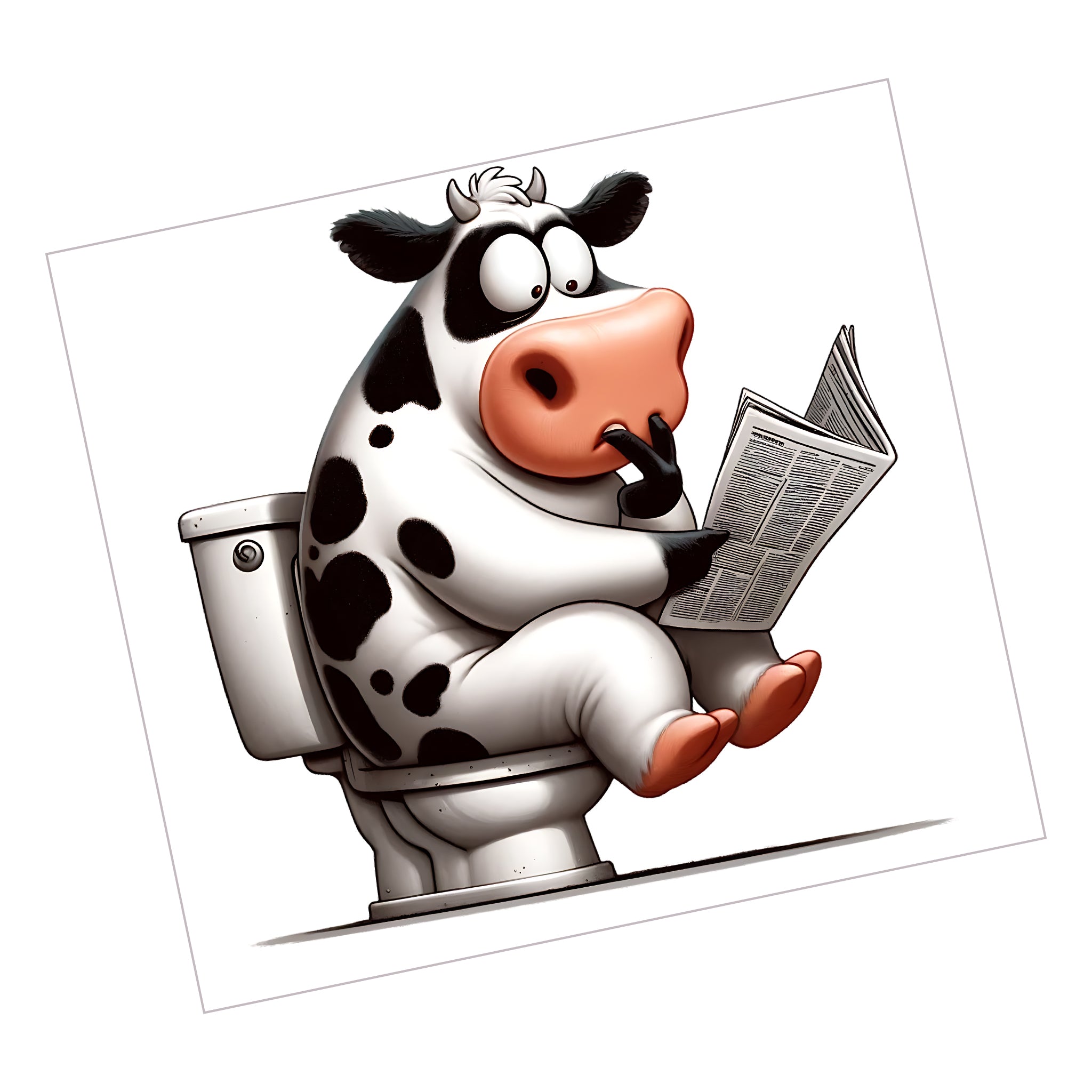 Toilet Cow