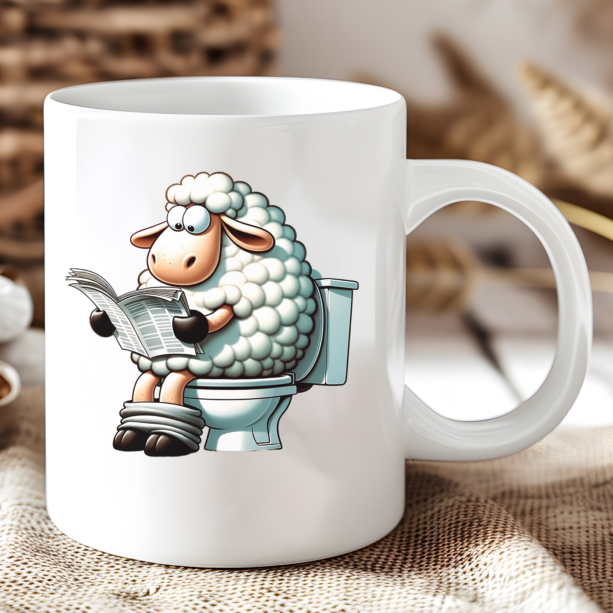 Toilet Sheep