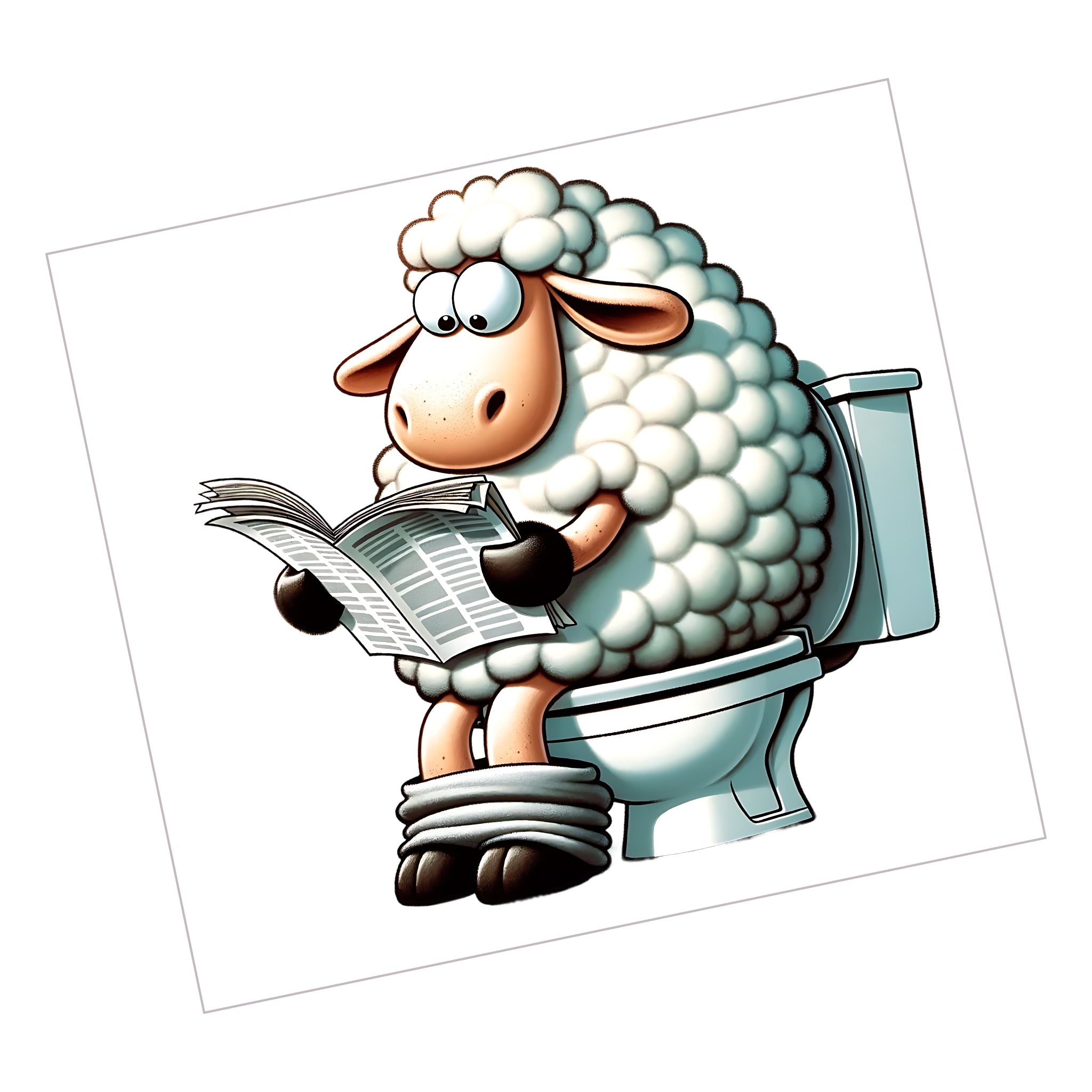 Toilet Sheep