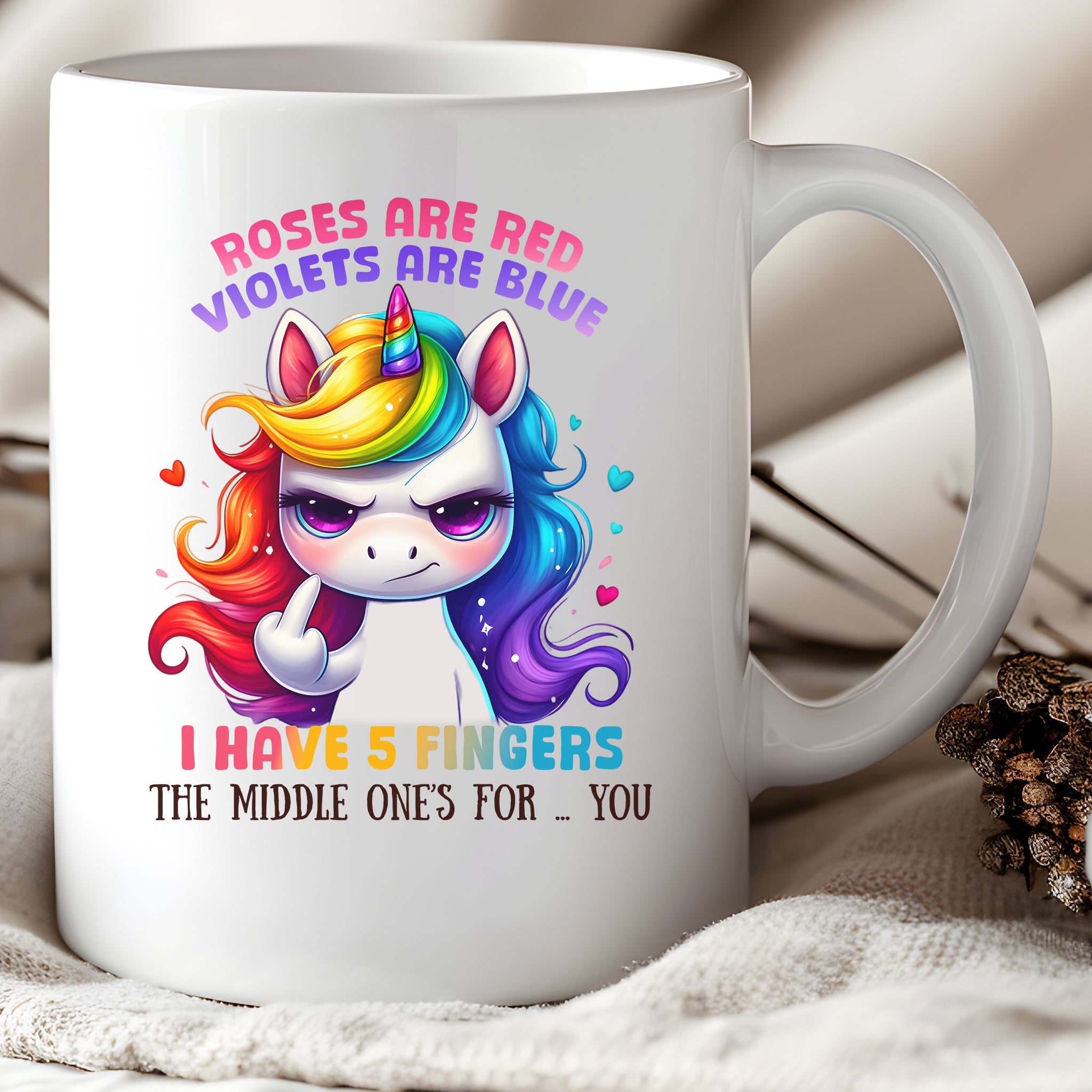 Unicorn 5 Fingers
