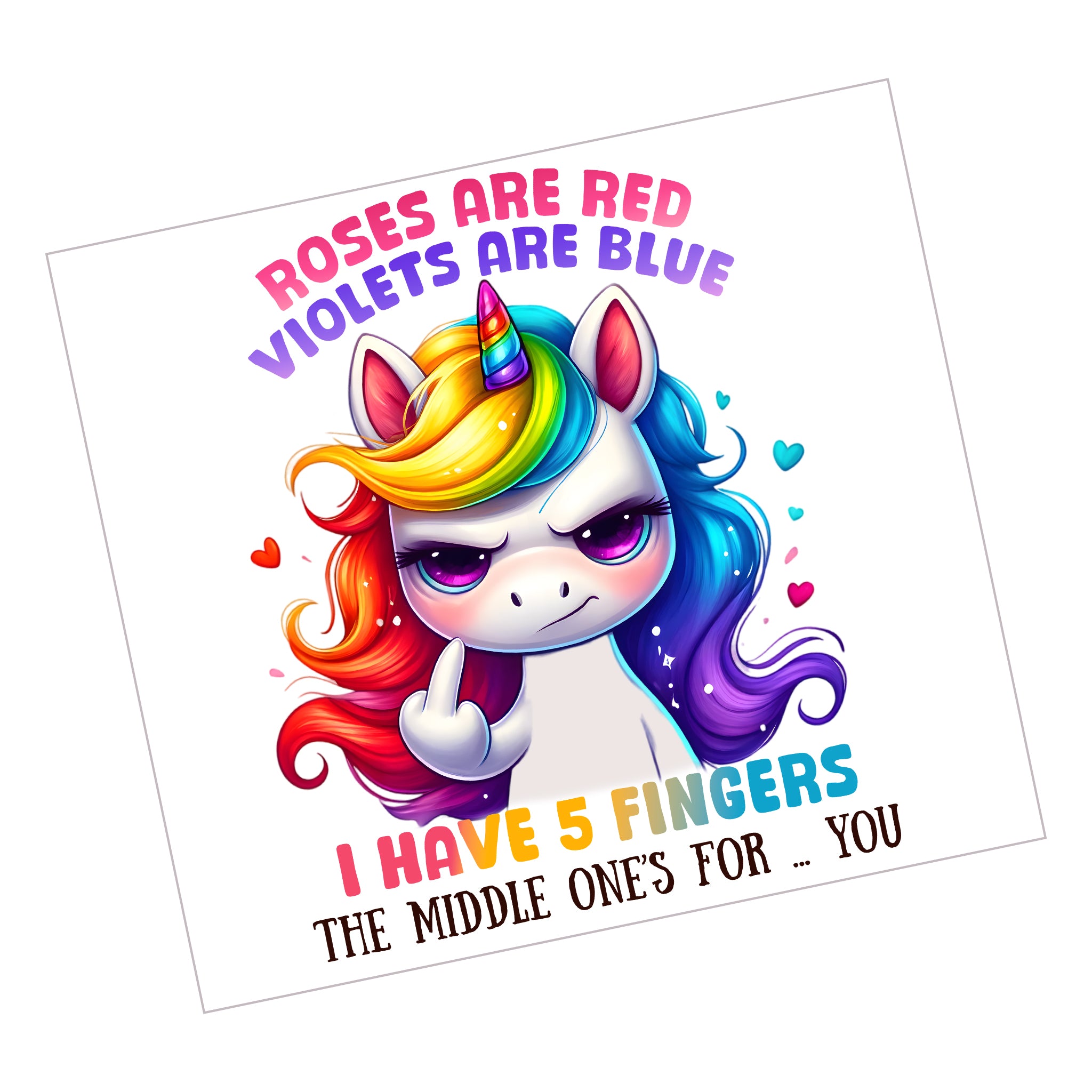 Unicorn 5 Fingers