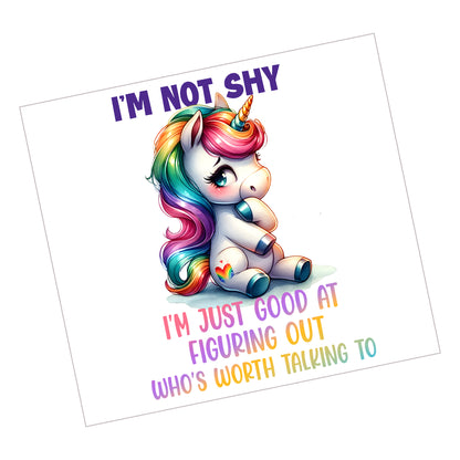 Unicorn Not Shy