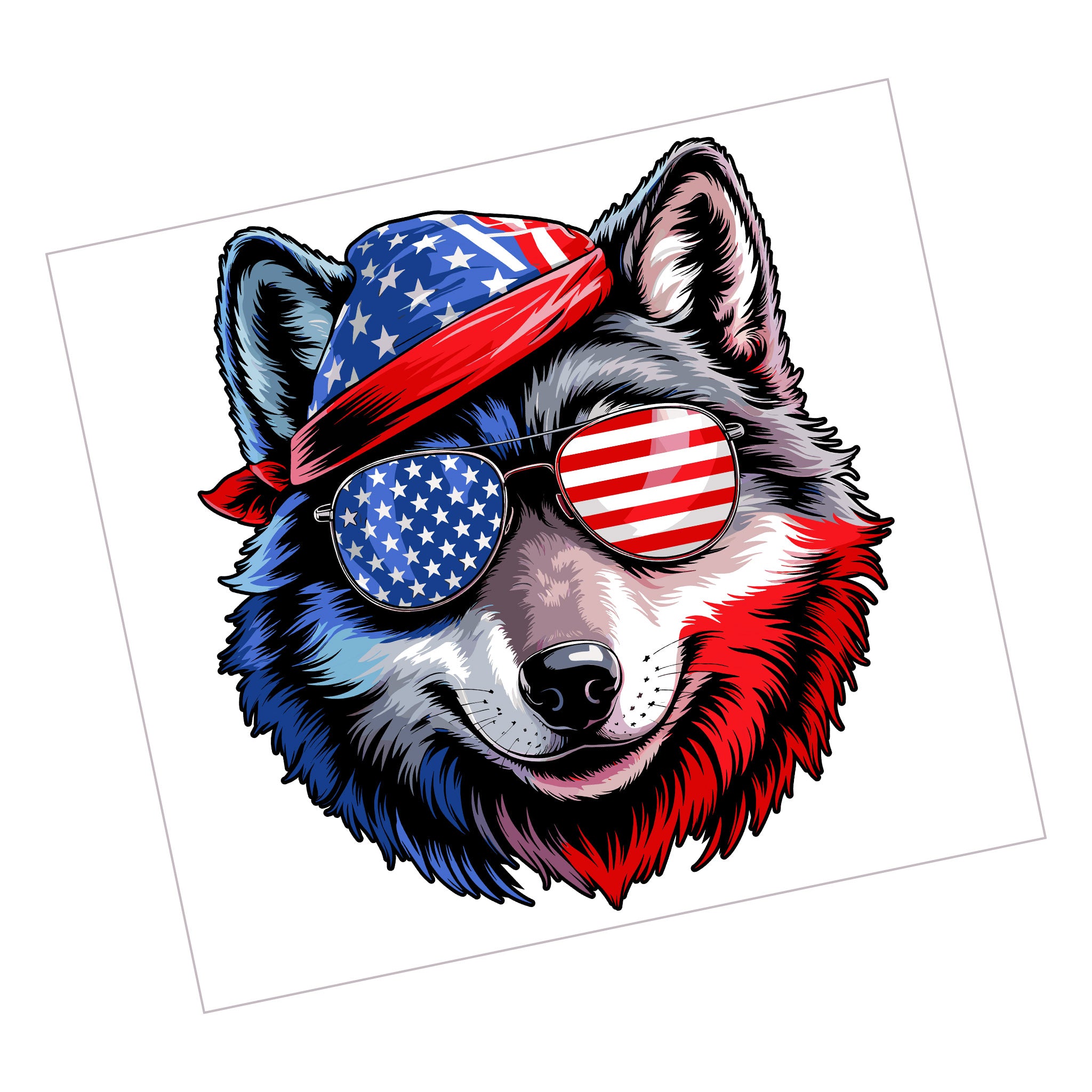 USA Dog Flag