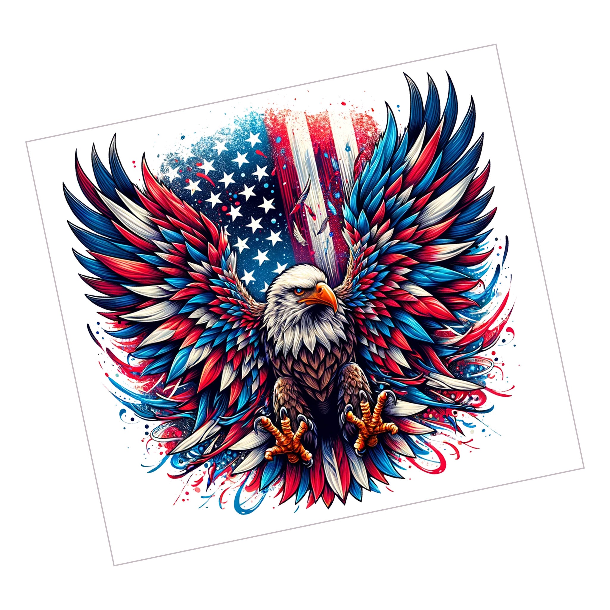 USA Eagle Flag 2