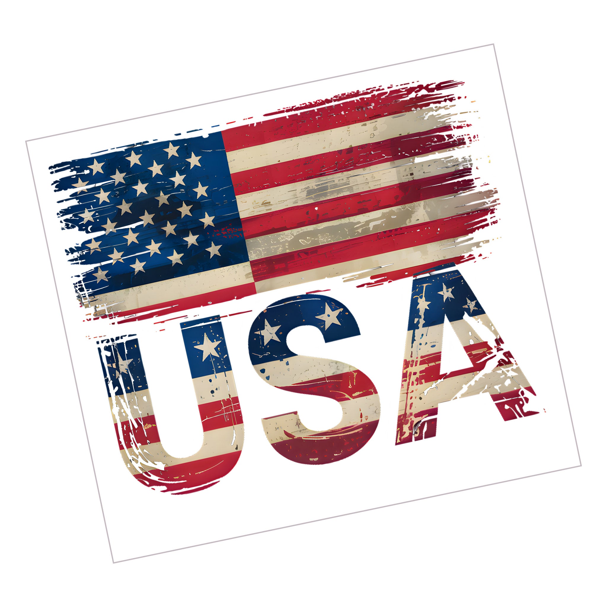 Vintage USA Flag