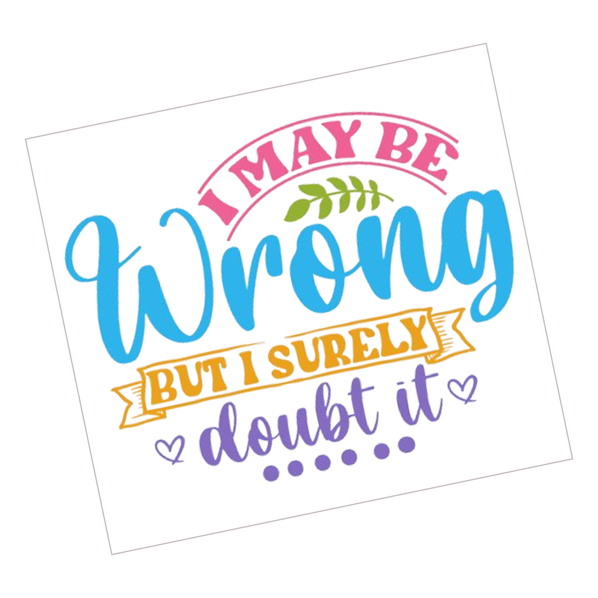Wrong